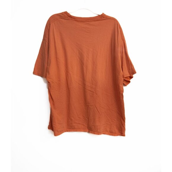 Vintage Oversized Rust Orange Unisex T-Shirt - Picture 5 of 8